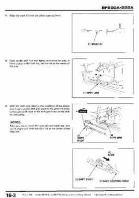 Honda BF200A BF225A Outboard Motors shop manual., Page 454