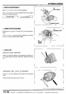 Honda BF200A BF225A Outboard Motors shop manual., Page 477