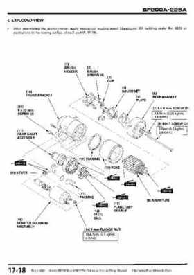 Honda BF200A BF225A Outboard Motors shop manual., Page 480