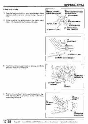 Honda BF200A BF225A Outboard Motors shop manual., Page 487