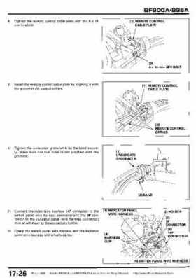 Honda BF200A BF225A Outboard Motors shop manual., Page 488