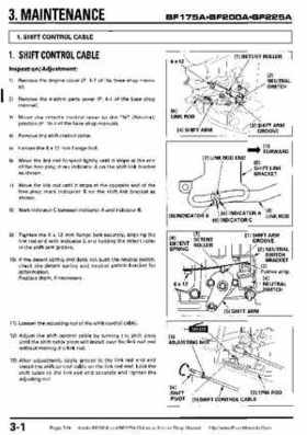 Honda BF200A BF225A Outboard Motors shop manual., Page 524