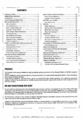 Honda BF200A BF225A Outboard Motors shop manual., Page 535