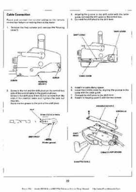 Honda BF200A BF225A Outboard Motors shop manual., Page 556