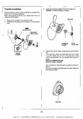 Honda BF200A BF225A Outboard Motors shop manual., Page 576
