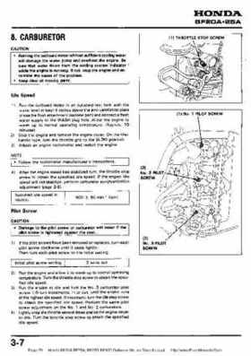 Honda BF20A-BF25A, BF25D-BF30D Outboard Motors Shop Manual., Page 51
