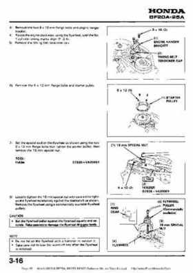 Honda BF20A-BF25A, BF25D-BF30D Outboard Motors Shop Manual., Page 60