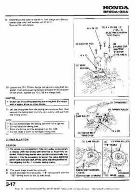 Honda BF20A-BF25A, BF25D-BF30D Outboard Motors Shop Manual., Page 61