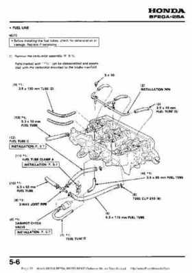Honda BF20A-BF25A, BF25D-BF30D Outboard Motors Shop Manual., Page 75