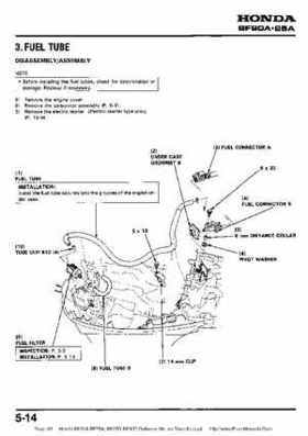 Honda BF20A-BF25A, BF25D-BF30D Outboard Motors Shop Manual., Page 83