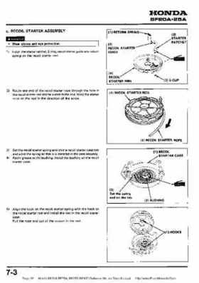 Honda BF20A-BF25A, BF25D-BF30D Outboard Motors Shop Manual., Page 92