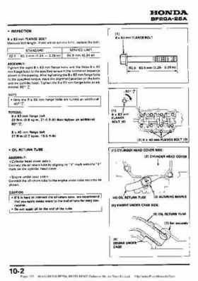 Honda BF20A-BF25A, BF25D-BF30D Outboard Motors Shop Manual., Page 105