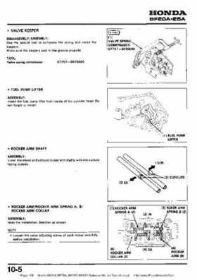 Honda BF20A-BF25A, BF25D-BF30D Outboard Motors Shop Manual., Page 108