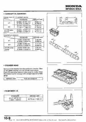 Honda BF20A-BF25A, BF25D-BF30D Outboard Motors Shop Manual., Page 112