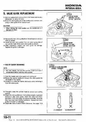 Honda BF20A-BF25A, BF25D-BF30D Outboard Motors Shop Manual., Page 114