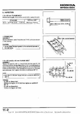 Honda BF20A-BF25A, BF25D-BF30D Outboard Motors Shop Manual., Page 118