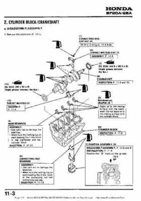 Honda BF20A-BF25A, BF25D-BF30D Outboard Motors Shop Manual., Page 119