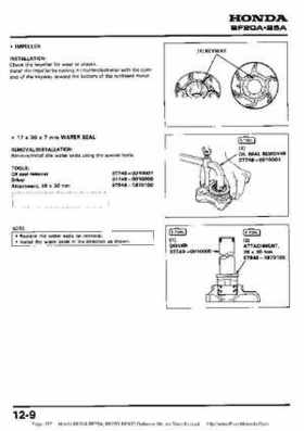 Honda BF20A-BF25A, BF25D-BF30D Outboard Motors Shop Manual., Page 137