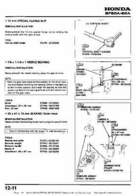 Honda BF20A-BF25A, BF25D-BF30D Outboard Motors Shop Manual., Page 139