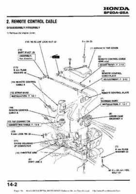 Honda BF20A-BF25A, BF25D-BF30D Outboard Motors Shop Manual., Page 164