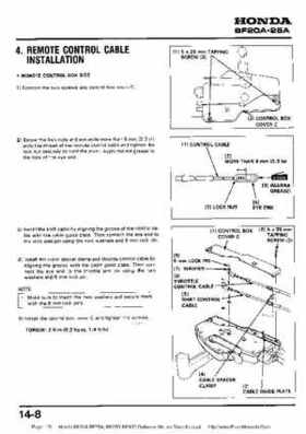 Honda BF20A-BF25A, BF25D-BF30D Outboard Motors Shop Manual., Page 170