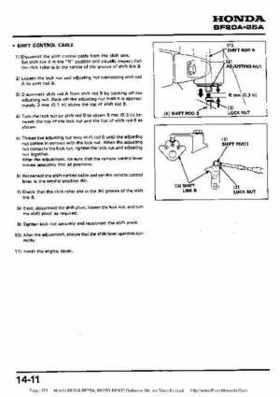 Honda BF20A-BF25A, BF25D-BF30D Outboard Motors Shop Manual., Page 173