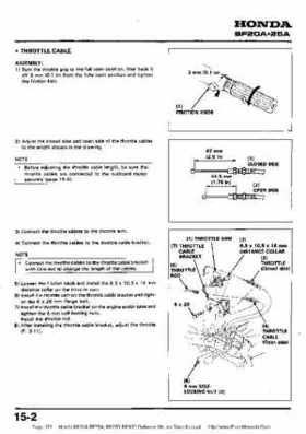Honda BF20A-BF25A, BF25D-BF30D Outboard Motors Shop Manual., Page 175
