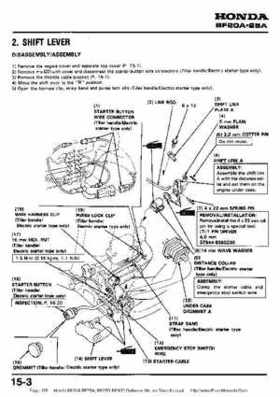Honda BF20A-BF25A, BF25D-BF30D Outboard Motors Shop Manual., Page 176