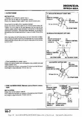 Honda BF20A-BF25A, BF25D-BF30D Outboard Motors Shop Manual., Page 185
