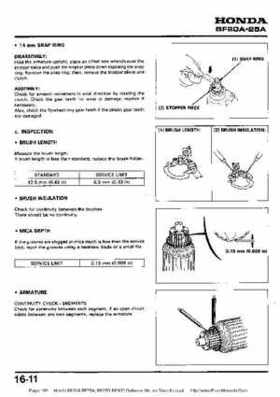 Honda BF20A-BF25A, BF25D-BF30D Outboard Motors Shop Manual., Page 189