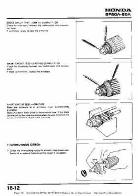 Honda BF20A-BF25A, BF25D-BF30D Outboard Motors Shop Manual., Page 190