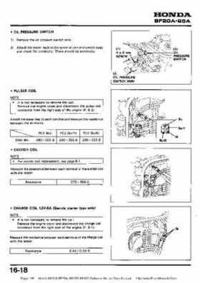 Honda BF20A-BF25A, BF25D-BF30D Outboard Motors Shop Manual., Page 196