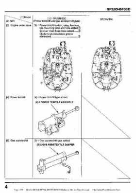 Honda BF20A-BF25A, BF25D-BF30D Outboard Motors Shop Manual., Page 225