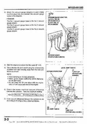 Honda BF20A-BF25A, BF25D-BF30D Outboard Motors Shop Manual., Page 269