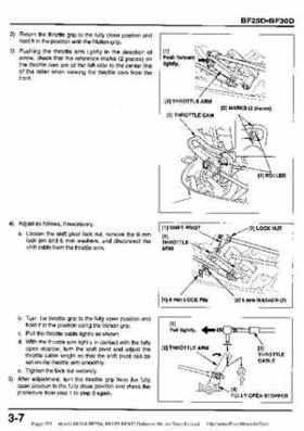 Honda BF20A-BF25A, BF25D-BF30D Outboard Motors Shop Manual., Page 273