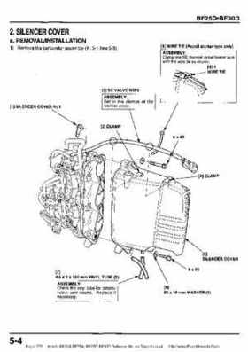 Honda BF20A-BF25A, BF25D-BF30D Outboard Motors Shop Manual., Page 279