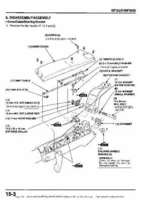 Honda BF20A-BF25A, BF25D-BF30D Outboard Motors Shop Manual., Page 316