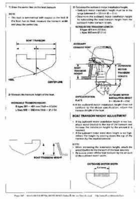 Honda BF20A-BF25A, BF25D-BF30D Outboard Motors Shop Manual., Page 347