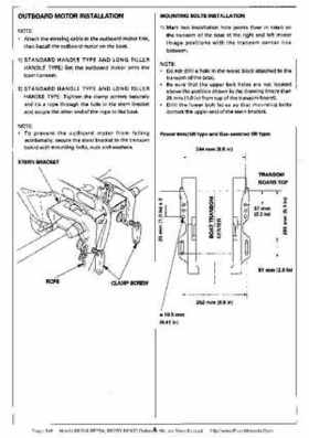 Honda BF20A-BF25A, BF25D-BF30D Outboard Motors Shop Manual., Page 348
