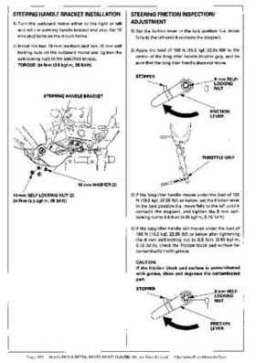 Honda BF20A-BF25A, BF25D-BF30D Outboard Motors Shop Manual., Page 353