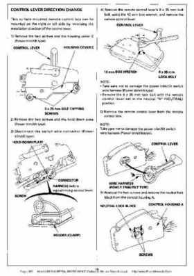 Honda BF20A-BF25A, BF25D-BF30D Outboard Motors Shop Manual., Page 362