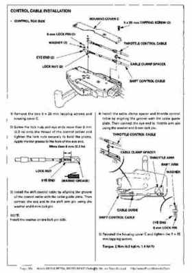 Honda BF20A-BF25A, BF25D-BF30D Outboard Motors Shop Manual., Page 364