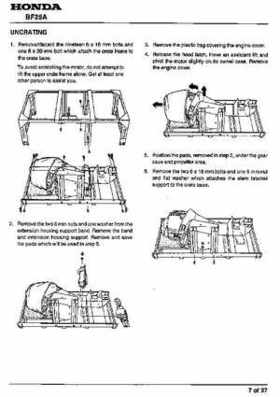 Honda BF20A-BF25A, BF25D-BF30D Outboard Motors Shop Manual., Page 398