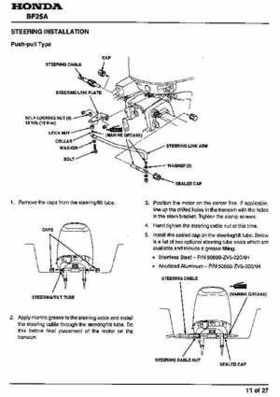 Honda BF20A-BF25A, BF25D-BF30D Outboard Motors Shop Manual., Page 402