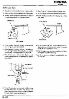 Honda BF20A-BF25A, BF25D-BF30D Outboard Motors Shop Manual., Page 411