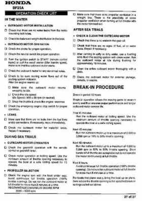 Honda BF20A-BF25A, BF25D-BF30D Outboard Motors Shop Manual., Page 418