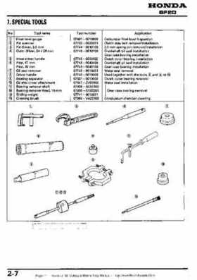 Honda BF2D Outboard Motors Shop Manual, Page 11