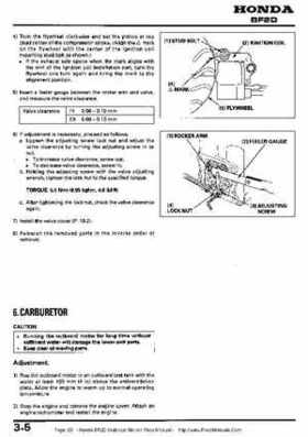 Honda BF2D Outboard Motors Shop Manual, Page 25