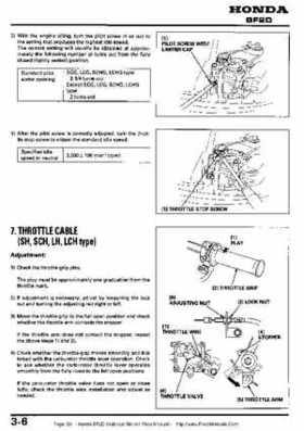 Honda BF2D Outboard Motors Shop Manual, Page 26