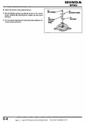 Honda BF2D Outboard Motors Shop Manual, Page 34